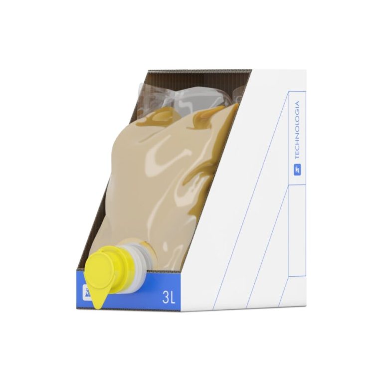 Bag-in-Box per olio vegetale o succhi di frutta con rubinetto Vitop